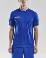 Craft Sport-Tshirt Progress Practise (100% Polyester) cobaltblau/weiss Herren
